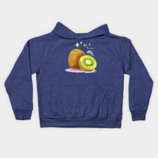 Kiwi Hand Drawn Kids Hoodie